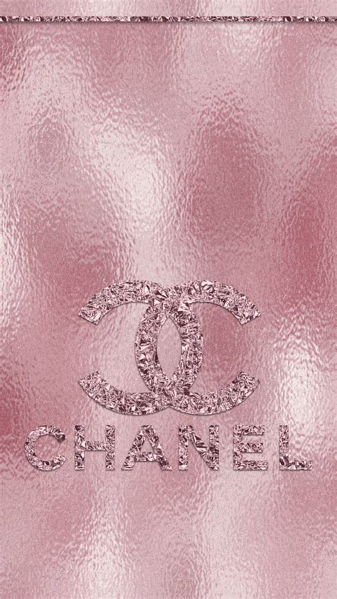 rose gold chanel wallpaper